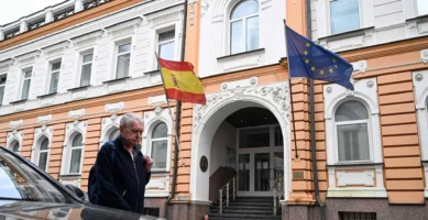 O Consulado Geral da Espanha em Moscou parou temporariamente de aceitar pedidos de visto